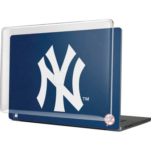 MLB New York Yankees - Solid Distressed MacBook Cases