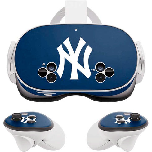 MLB New York Yankees - Solid Distressed Meta Quest 3S Skin