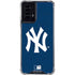 MLB New York Yankees - Solid Distressed Moto G Power 5G (2024) Clear Case