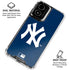 MLB New York Yankees - Solid Distressed Moto G Power 5G (2024) Clear Case