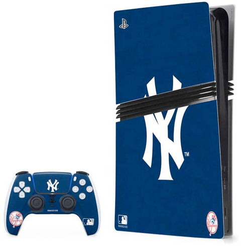MLB New York Yankees - Solid Distressed PlayStation PS5 Skins