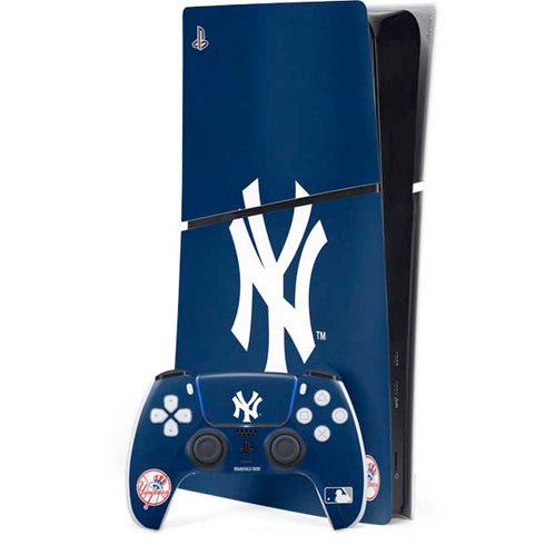 MLB New York Yankees - Solid Distressed PlayStation PS5 Skins