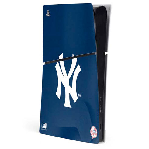 MLB New York Yankees - Solid Distressed PS5 Slim Digital Edition Console Skin