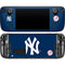MLB New York Yankees - Solid Distressed Steam Deck Handheld Gaming Computer OLED Skin