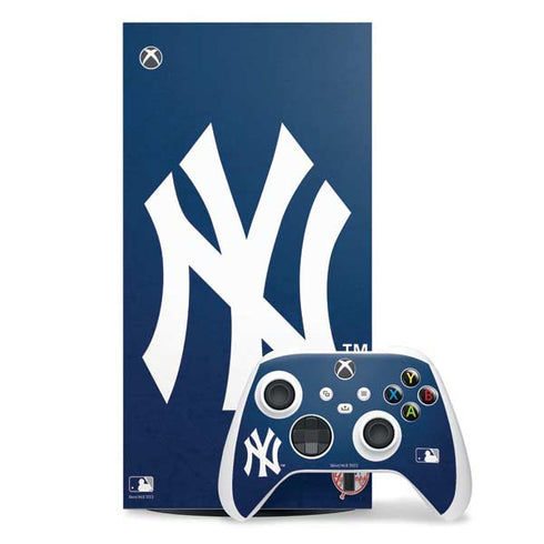 MLB New York Yankees - Solid Distressed Xbox Series X Skins