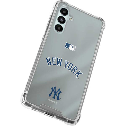MLB New York Yankees Alternate/Away Jersey Galaxy A16 5G Clear Case