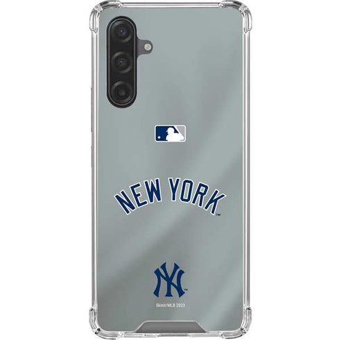 MLB New York Yankees Alternate/Away Jersey Galaxy A17 Clear Case