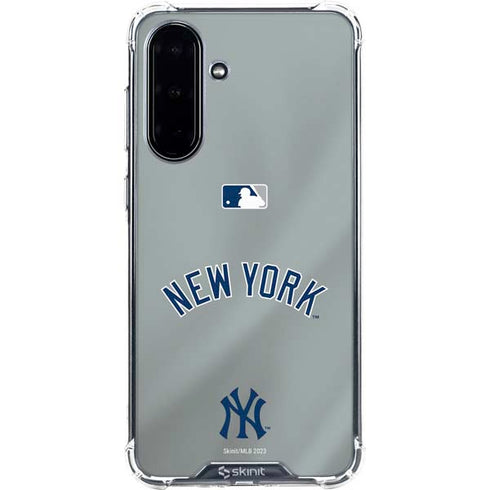 MLB New York Yankees Alternate/Away Jersey Galaxy A36 5G Clear Case