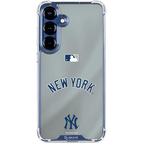 MLB New York Yankees Alternate/Away Jersey Galaxy S25 Clear Case