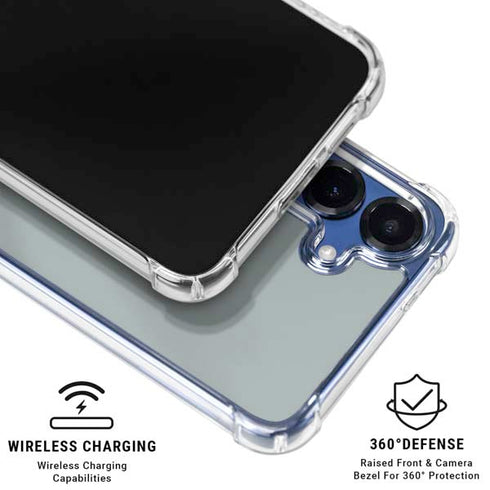 MLB New York Yankees Alternate/Away Jersey Galaxy S25 FE Clear Case