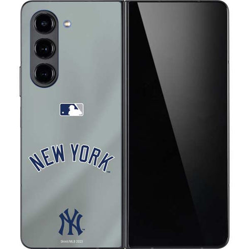 MLB New York Yankees Alternate/Away Jersey Galaxy Z Fold5 5G Skin