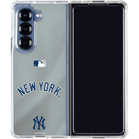 MLB New York Yankees Alternate/Away Jersey Galaxy Z Fold6 Clear Case
