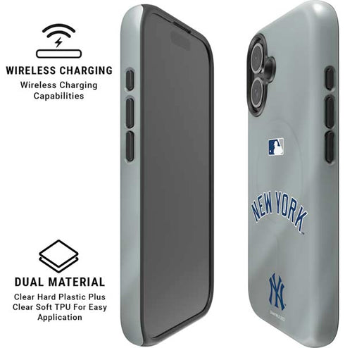 MLB New York Yankees Alternate/Away Jersey iPhone 16 Magsafe Impact Case