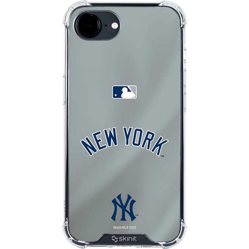 MLB New York Yankees Alternate/Away Jersey iPhone 16e Clear Case