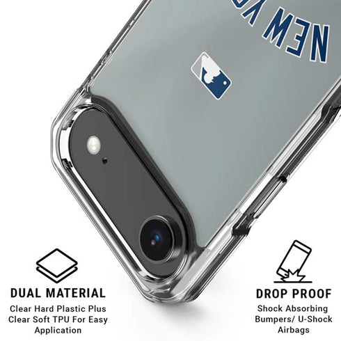 MLB New York Yankees Alternate/Away Jersey iPhone 17 Air Clear Case