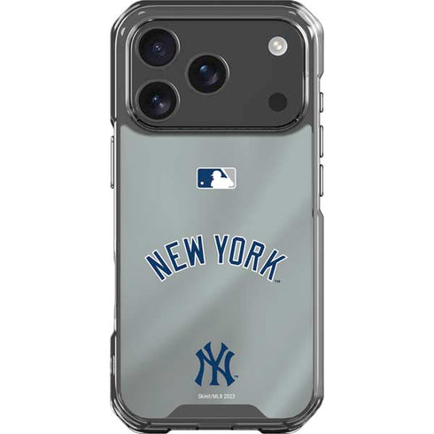 MLB New York Yankees Alternate/Away Jersey iPhone 17 Pro Clear Case