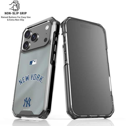 MLB New York Yankees Alternate/Away Jersey iPhone 17 Pro Max Clear Case