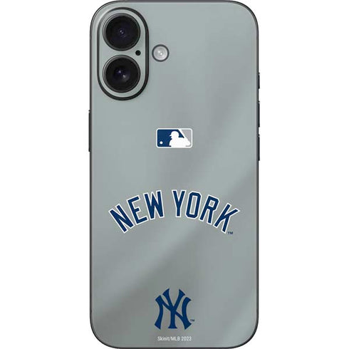 MLB New York Yankees Alternate/Away Jersey iPhone 17 Skin