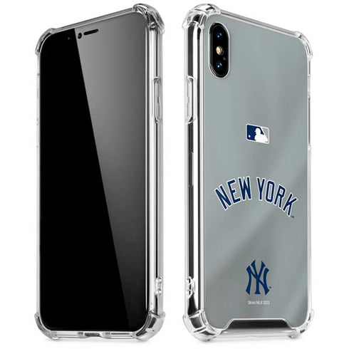 MLB New York Yankees Alternate/Away Jersey iPhone X/XS Clear Case