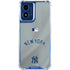 MLB New York Yankees Alternate/Away Jersey Moto G Play 4G (2024) Clear Case