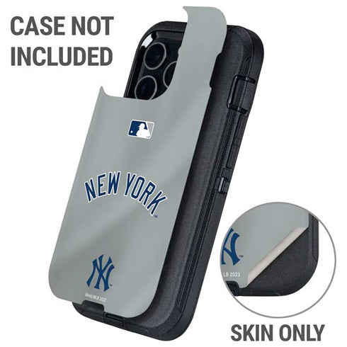 MLB New York Yankees Alternate/Away Jersey Otterbox Defender iPhone Skin