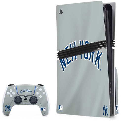 MLB New York Yankees Alternate/Away Jersey PS5 Pro Disk Bundle Skin