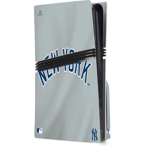 MLB New York Yankees Alternate/Away Jersey PS5 Pro Disk Console Skin
