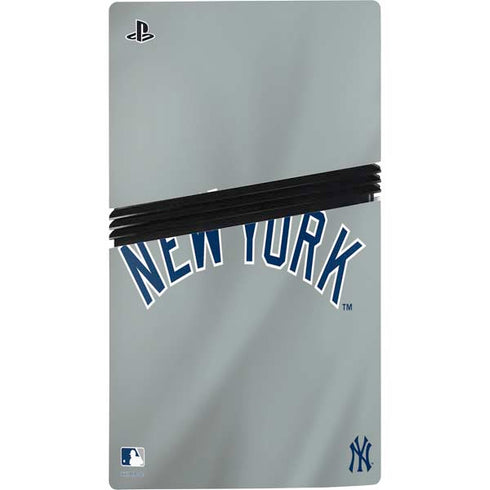 MLB New York Yankees Alternate/Away Jersey PS5 Pro Disk Console Skin