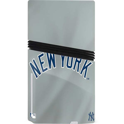 MLB New York Yankees Alternate/Away Jersey PS5 Pro Disk Console Skin