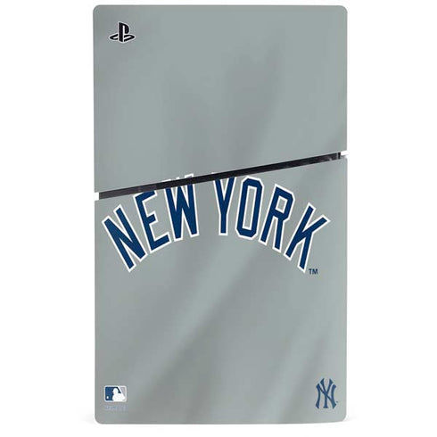 MLB New York Yankees Alternate/Away Jersey PS5 Slim Digital Edition Console Skin