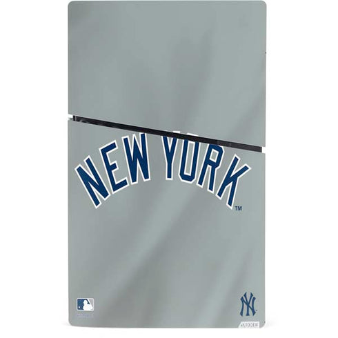 MLB New York Yankees Alternate/Away Jersey PS5 Slim Digital Edition Console Skin