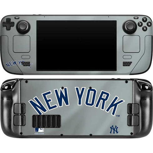 MLB New York Yankees Alternate/Away Jersey Steam Deck Handheld Gaming Computer OLED Skin