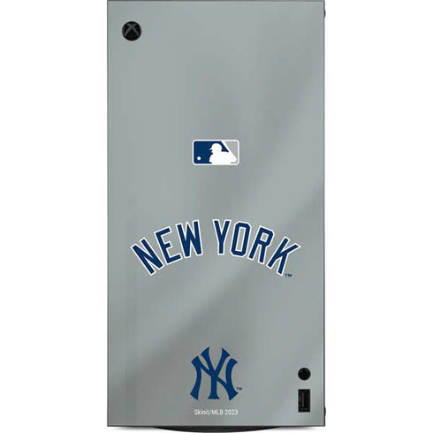 MLB New York Yankees Alternate/Away Jersey XBox Series X Digital Edition Console Skin