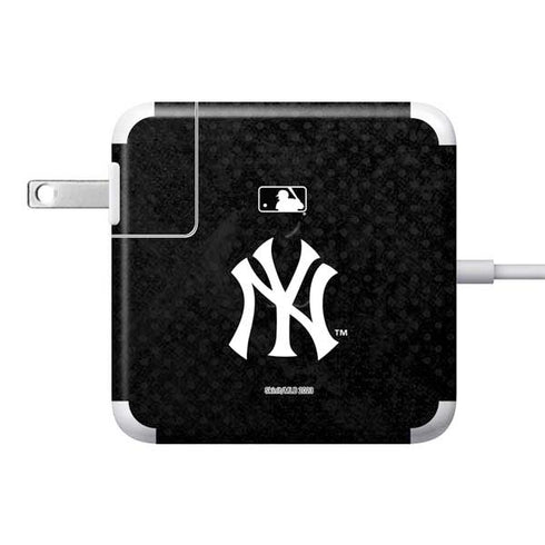 MLB New York Yankees Dark Wash 85W Power Adapter (15 and 17 inch MacBook Pro Charger) Skin