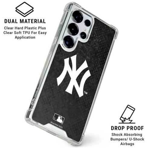 MLB New York Yankees Dark Wash Galaxy S25 Ultra Clear Case