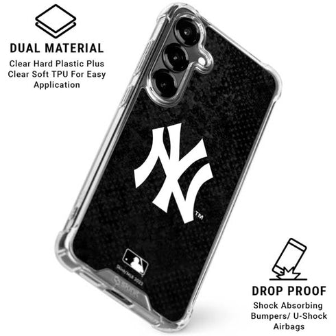 MLB New York Yankees Dark Wash Galaxy S26 Plus Clear Case