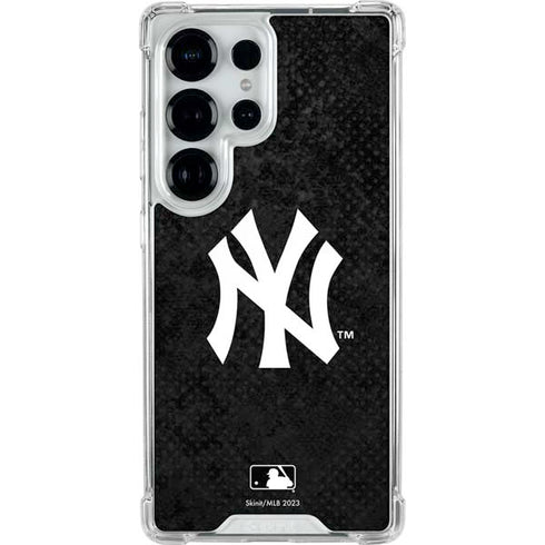 MLB New York Yankees Dark Wash Galaxy S26 Ultra Clear Case