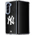 MLB New York Yankees Dark Wash Galaxy Z Fold5 5G Clear Case