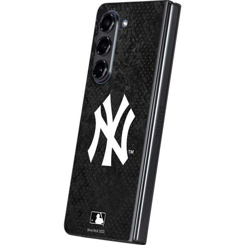 MLB New York Yankees Dark Wash Galaxy Z Fold5 5G Skin