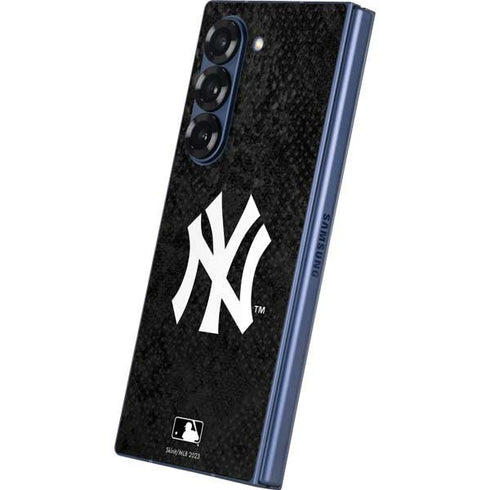 MLB New York Yankees Dark Wash Galaxy Z Fold6 Skin