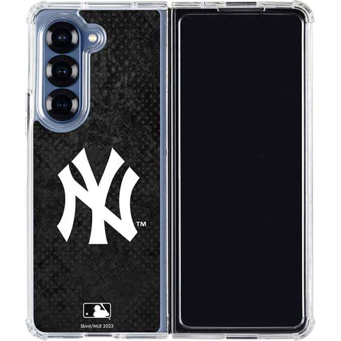 MLB New York Yankees Dark Wash Galaxy Z Fold7 Clear Case