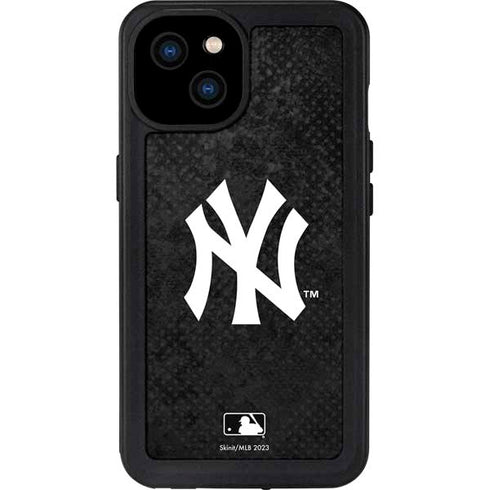 MLB New York Yankees Dark Wash iPhone 15 Plus Waterproof Case