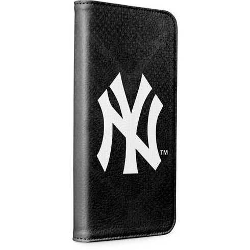 MLB New York Yankees Dark Wash iPhone 15 Pro Max Folio Case