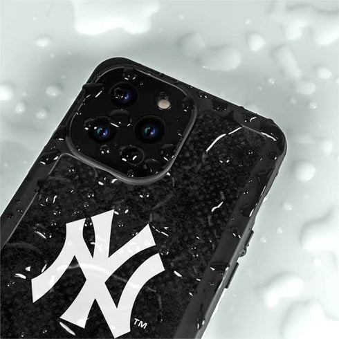 MLB New York Yankees Dark Wash iPhone 15 Pro Waterproof Case