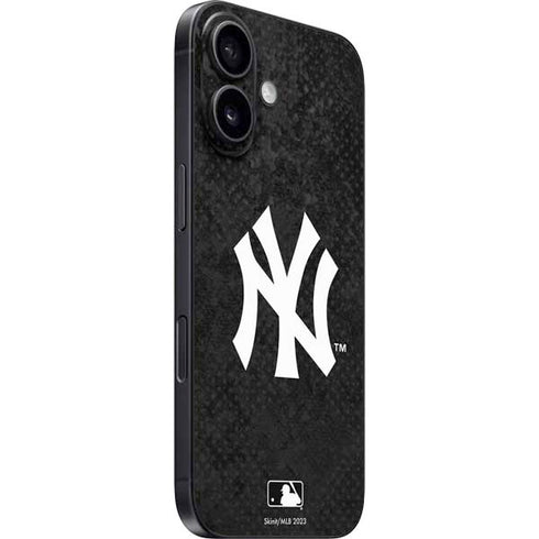 MLB New York Yankees Dark Wash iPhone 16 Plus Skin
