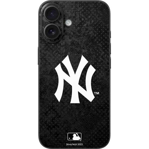 MLB New York Yankees Dark Wash iPhone 16 Skin