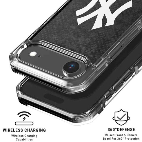 MLB New York Yankees Dark Wash iPhone 17 Air Clear Case