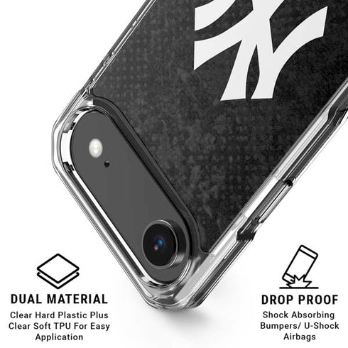 MLB New York Yankees Dark Wash iPhone 17 Air Clear Case