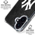 MLB New York Yankees Dark Wash iPhone 17 Clear Case