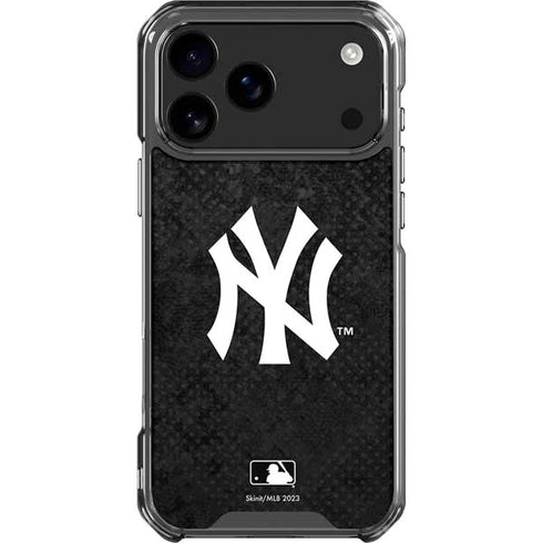 MLB New York Yankees Dark Wash iPhone 18 Pro Max Clear Case